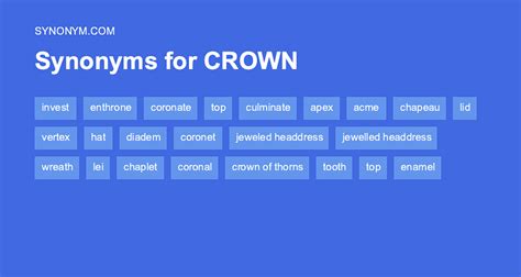 synonym for crown